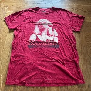 Blondie Graphic Band T-Shirt‎ Tailgate Size Large Red Debbie Harry 2019 Rock